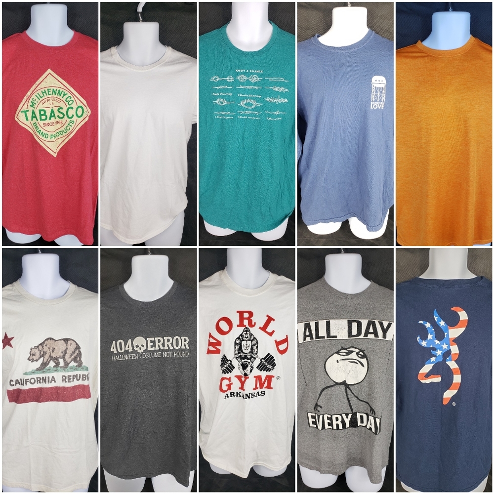 Mens Medium 10 Piece Clothing Lot